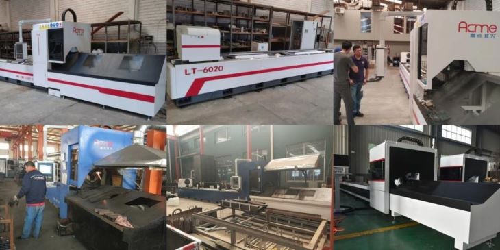 CNC Tube Pipe Fiber Optic Laser Cutting Machine CNC Tube Pipe Fiber Optic Laser Cutting Machine