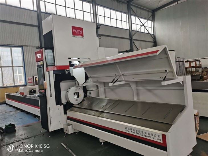 ​1000W LT-6017ES Pipe Fiber Laser Cutting Machine